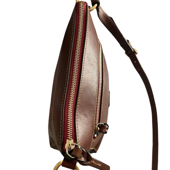 Dooney & Bourke Florentine Leather Allison Crossbody  0127 - Picture 12 of 14